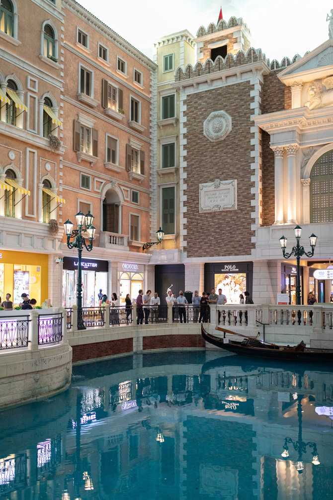 Macau Venetian Shopping hall