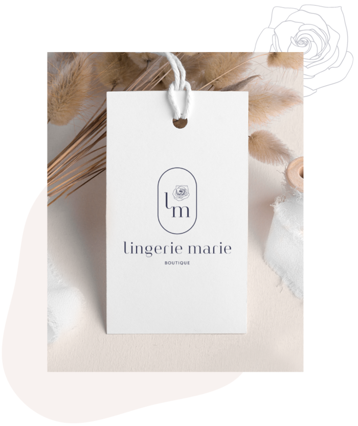 Webatvantage - showcase - Lingerie Marie - huisstijl